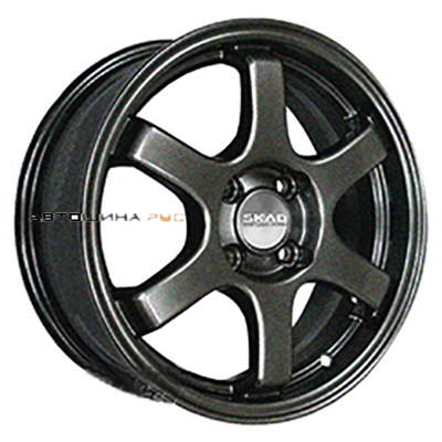 СКАД 6x15/4x100 ET40 D60,1 Киото (КЛ249) Графит