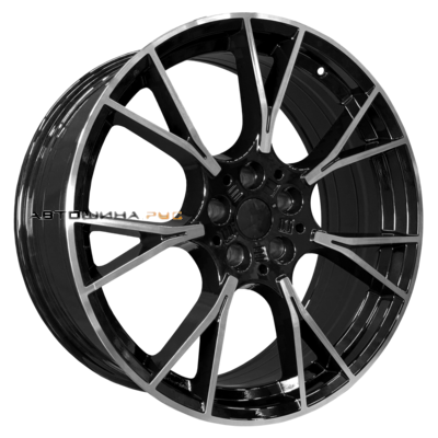 PDW 8,5x19/5x112 ET25 D66,6 5407 Gloss Black Machine Face (PDW)