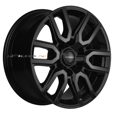 Khomen Wheels 8x17/6x139,7 ET30 D106,1 KHW1723 (JAC T6 Pickup) Black