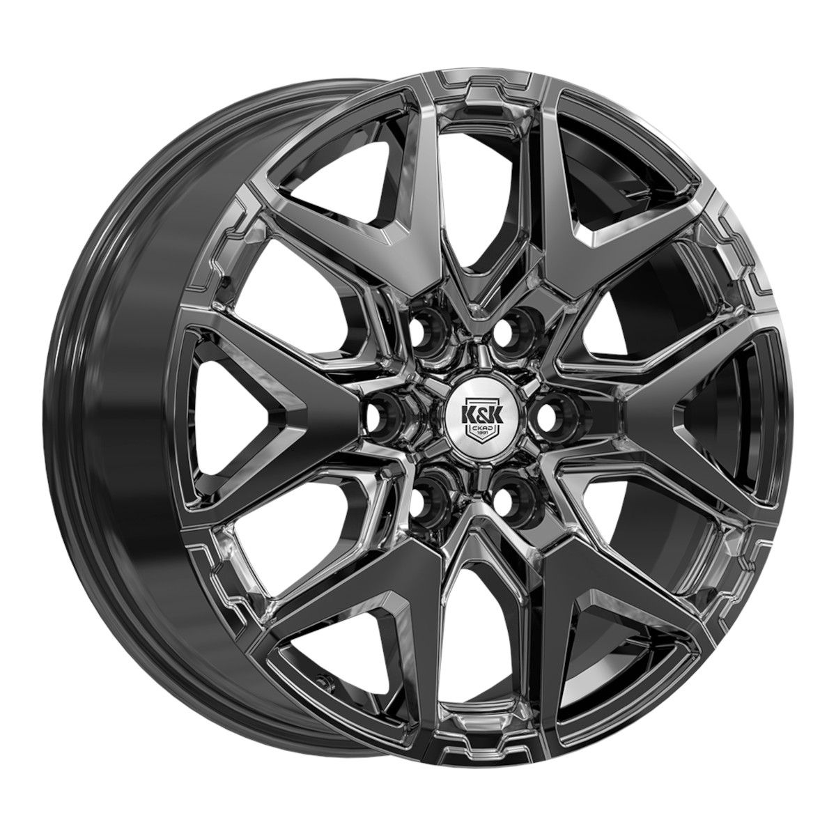 КиК  Гангут (КС1176)  7,5\R18 6*139,7 ET36  d100,1  Кварц  [84182]  Fb max 900 kg