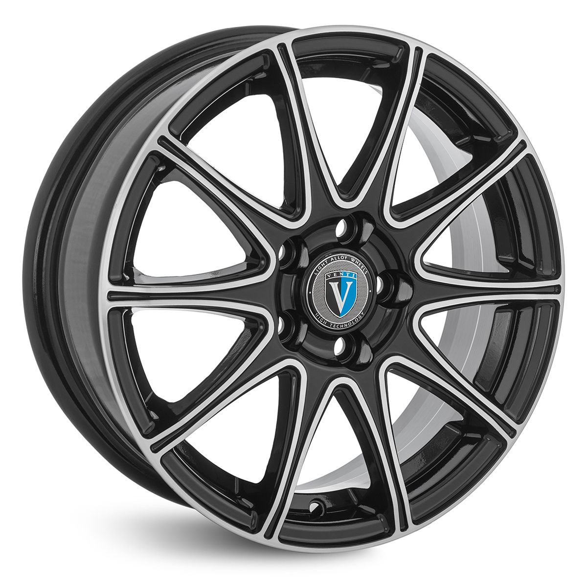 VENTI  1516 V  6,0\R15 4*100 ET46  d54,1  BD  [V1516-615-541-4x100-46BD]  Fb max 500 kg