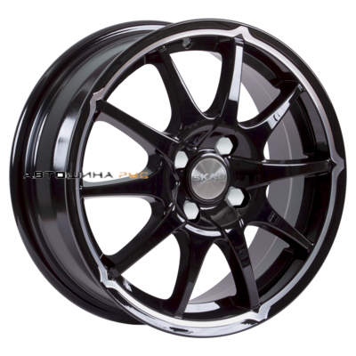 СКАД 6x15/4x100 ET38 D67,1 Джокер Антрацит-алмаз