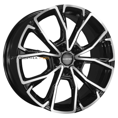 7,5x19/5x114,3 ET45 D66,1 KHW1907 (Nissan X-Trail) Black-FP