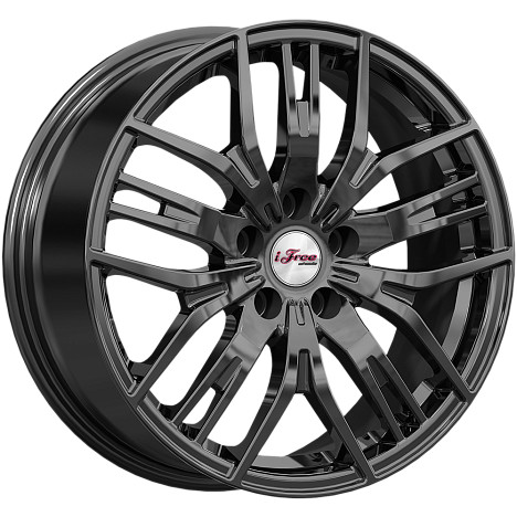iFree Аскет 7x17/5x110 ET35 D65.1 BK