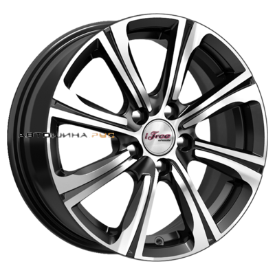 iFree 6x15/4x100 ET35 D67,1 Апероль (КС862) Блэк Джек