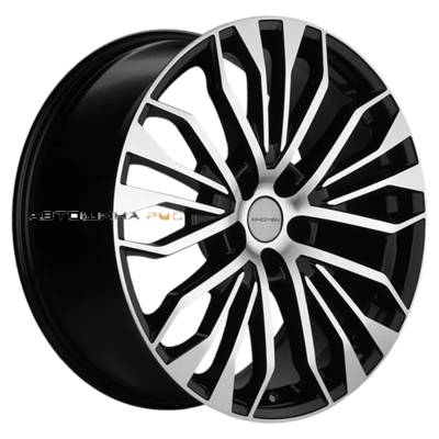 Khomen Wheels 8,5x20/5x108 ET46 D63,4 KHW2009 (Tugella) Black-FP