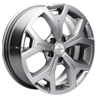 Khomen Wheels 6,5x17/5x108 ET33 D60,1 KHW1710 (Chery Tiggo 7pro) Gray