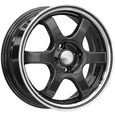 СКАД Киото 6x15/4x100 ET40 D60.1 алмаз_антрацит