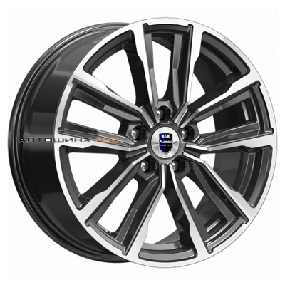 K&K 7,5x17/5x114,3 ET45 D67,1 Лацио (КС964) Алмаз черный