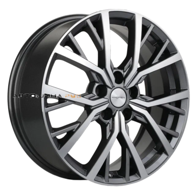 Khomen Wheels 7x18/5x114,3 ET45 D66,1 KHW1806 (Teana/X-trail/Juke) Gray-FP
