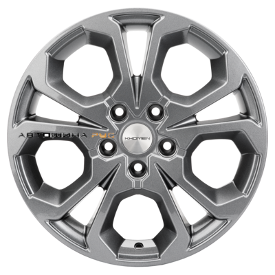 Khomen Wheels 6,5x17/5x114,3 ET50 D66,1 KHW1711 (Arkana/Kaptur) Gray