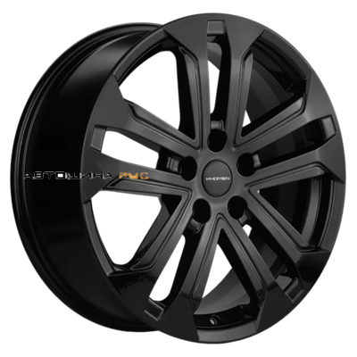 Khomen Wheels 7x18/5x110 ET50 D63,3 KHW1803 (CS35/CS35 Plus) Black