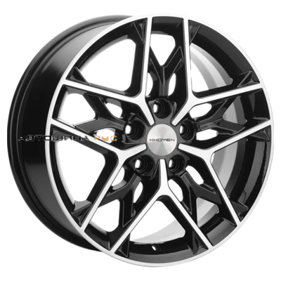 Khomen Wheels 7x17/5x114,3 ET49 D67,1 KHW1709 (Hyundai Elantra) Black-FP