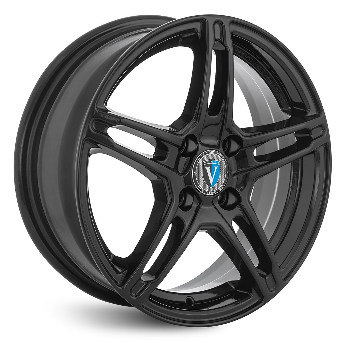 VENTI  1518 V  6,0\R15 4*98 ET40  d58,6  BL  [V1518-615-586-4x98-40BL]  Fb max 500 kg
