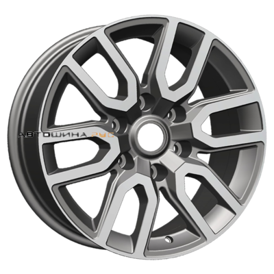 Khomen Wheels 8x17/6x139,7 ET45 D93,1 KHW1723 (Mazda BT50) Gray