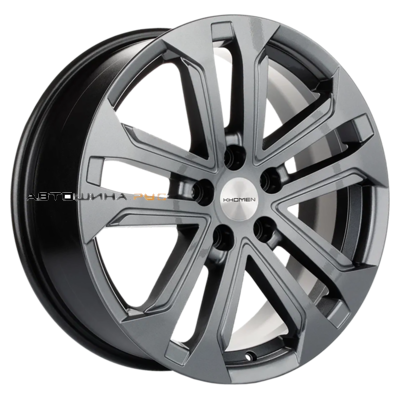 Khomen Wheels 7x18/5x110 ET50 D63,3 KHW1803 (CS35/CS35 Plus) Gray