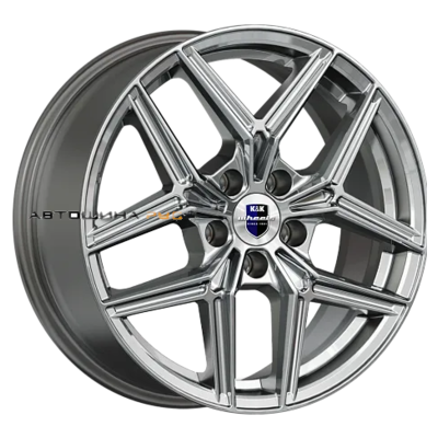 K&K 7x17/5x110 ET45 D67,1 Юнион (КС1025) Дарк платинум