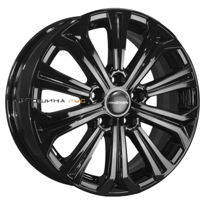 Khomen Wheels 6,5x16/5x108 ET45 D60,1 KHW1610 (Chery Tiggo 3/Tiggo 3 Pro) Black