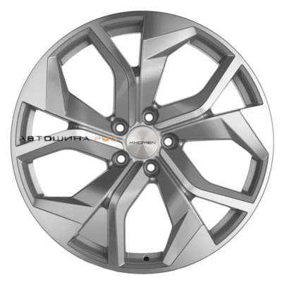 Khomen Wheels 8,5x20/5x114,3 ET30 D60,1 KHW2006 (RX) Brilliant Silver