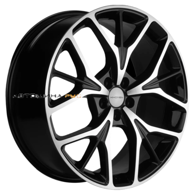 Khomen Wheels 8x20/5x120 ET41,5 D66,1 KHW2012 (Voyah Dream) Black-FP