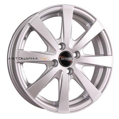 Tech Line 6x16/4x100 ET37 D60,1 634 Silver