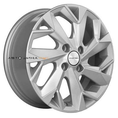 Khomen Wheels 5,5x14/4x100 ET43 D60,1 KHW1402 (Toyota Corolla) F-Silver