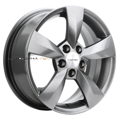 Khomen Wheels 6x15/5x100 ET43 D57,1 KHW1504 (Fabia) Gray
