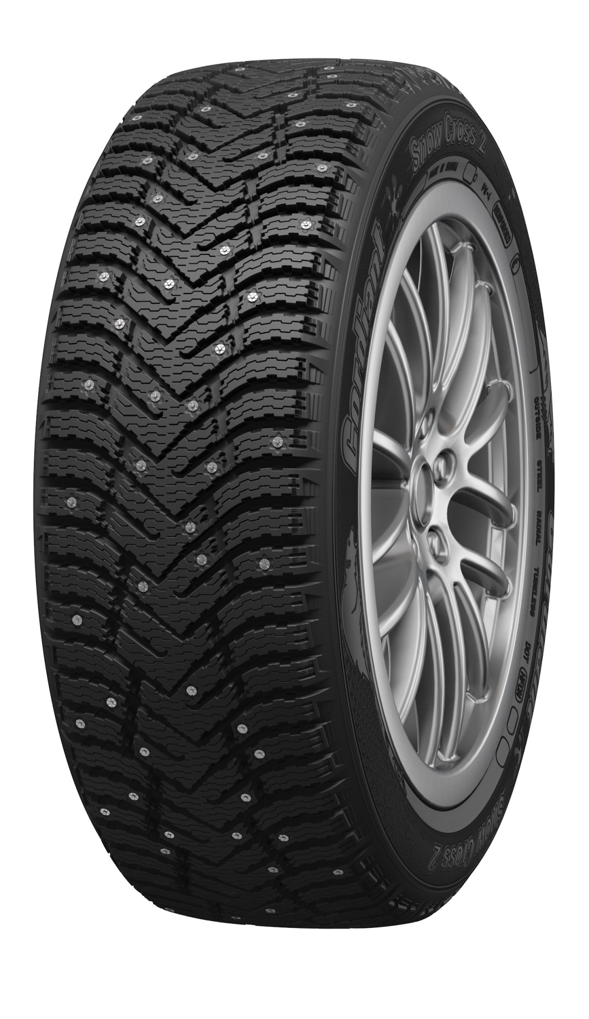 CORDIANT Snow Cross 2  86T 185/60R14 б/к Ошип.
