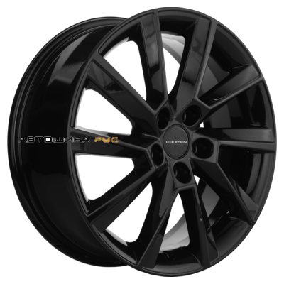 Khomen Wheels 6x16/5x100 ET40 D54,1 KHW1604 (Prius) Black