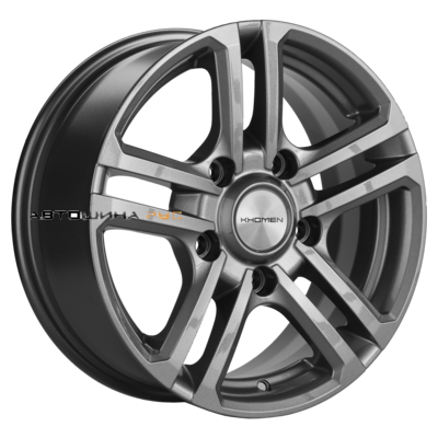 Khomen Wheels 6,5x16/5x139,7 ET40 D98,5 KHW1602 (Niva 4x4) Gray