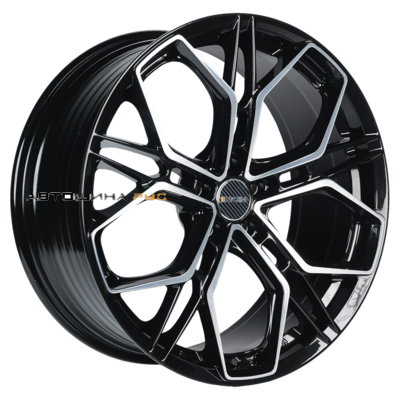 INCH 8x18/5x112 ET45 D66,6 FA8534 Gloss Black Machined Face (ZJH)