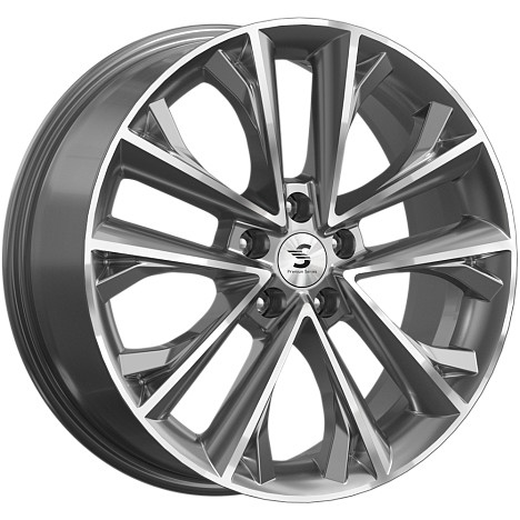 СКАДPremiumSeries Skad PremiumSeries KP012 7x18/5x114.3 ET33 D67.1 Diamond_gloss_graphite