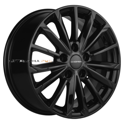 Khomen Wheels 6,5x16/5x108 ET45 D60,1 KHW1611 (Chery Tiggo 3/Tiggo 3 Pro) Black