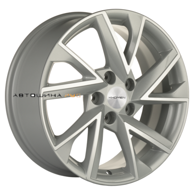 Khomen Wheels 7x17/5x114,3 ET48,5 D67,1 KHW1714 (Sportage) F-Silver-FP