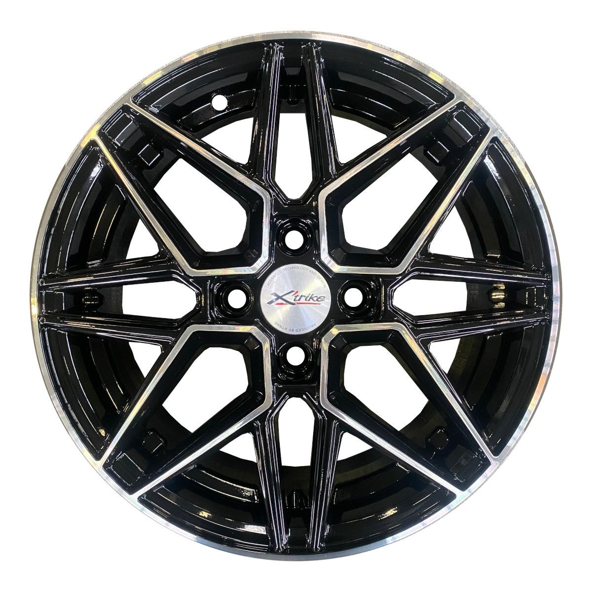 Xtrike X'trike  X-148  6,0\R15 4*100 ET46  d54,1  BK/FP  [820933AZ]  Fb max 545 kg