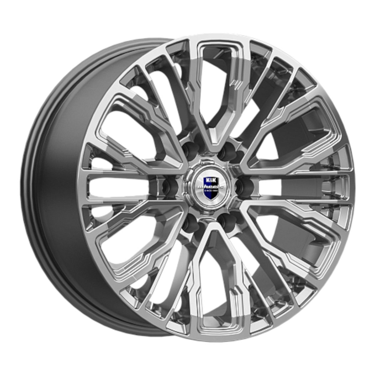 КиК  Кортес (КС1102)  8,5\R19 6*139,7 ET36  d100,1  Дарк платинум  [82543]  Fb max 965 kg