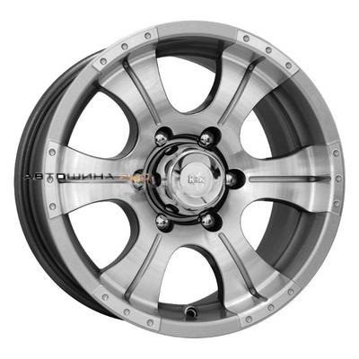 K&K 8x16/6x139,7 ET0 D108,5 Байконур (КС465М) Дарк платинум