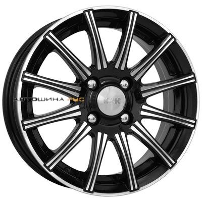 K&K 6x15/5x105 ET39 D56,6 Сиеста-оригинал (КС474) Алмаз черный