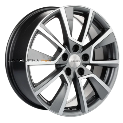 Khomen Wheels 7x18/5x108 ET33 D60,1 KHW1802 (OMODA C5) Gray-FP