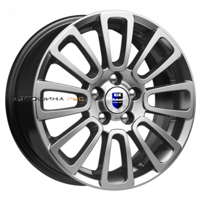 K&K 6x15/4x98 ET35 D58,5 Неман-оригинал (КС717) Дарк платинум