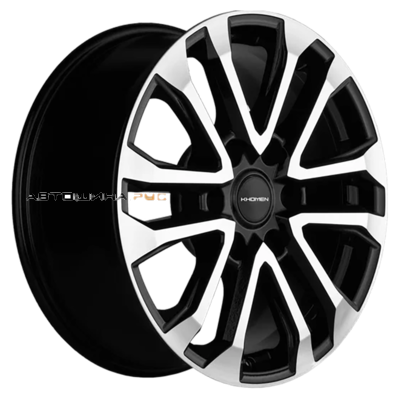 Khomen Wheels 7,5x18/6x139,7 ET46 D67,1 KHW1805 (Pajero) Black-FP