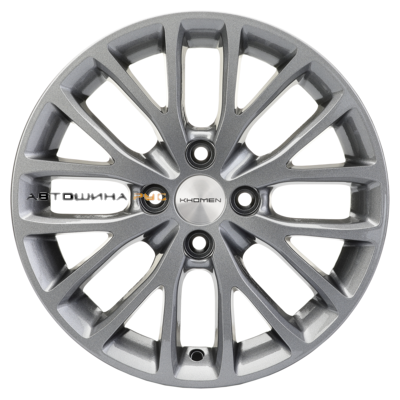 Khomen Wheels 6x15/4x100 ET40 D60,1 KHW1506 (Logan) Gray