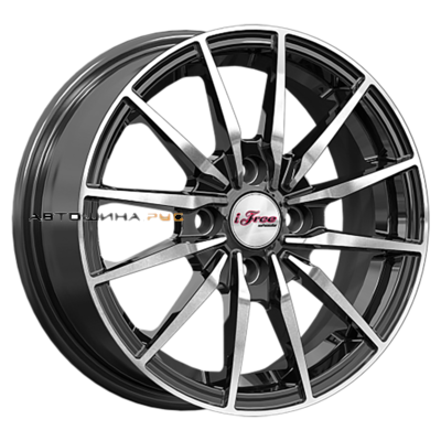 iFree 5,5x14/4x100 ET43 D60,1 Финчер (КС1119) Блэк Джек