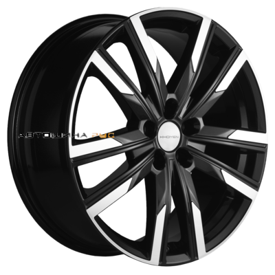 Khomen Wheels 7,5x19/5x108 ET47 D60,1 KHW1905 (Chery Tiggo 8) Black-FP