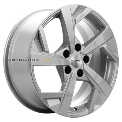 Khomen Wheels 7x17/5x114,3 ET43,5 D67,1 KHW1712 (Hyundai Tucson IV/Kia Sportage V) F-Silver