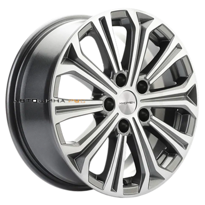 Khomen Wheels 6,5x16/5x114,3 ET45 D60,1 KHW1610 (Toyota/Suzuki) Gray-FP