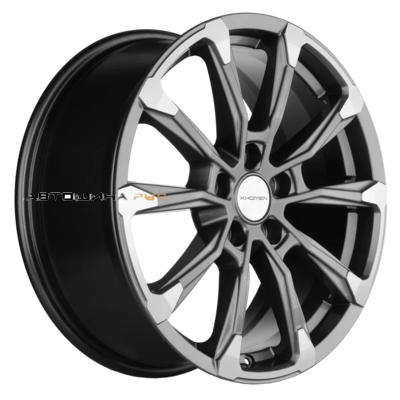 Khomen Wheels 7,5x18/5x114,3 ET50 D54,1 KHW1808 (Geely Coolray) Gray-FP