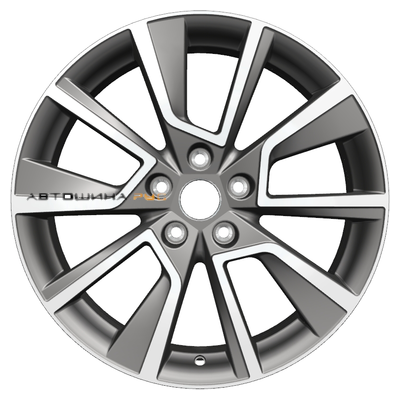 Khomen Wheels 7x18/5x112 ET45 D57,1 KHW1802 (Karoq) Gray-FP
