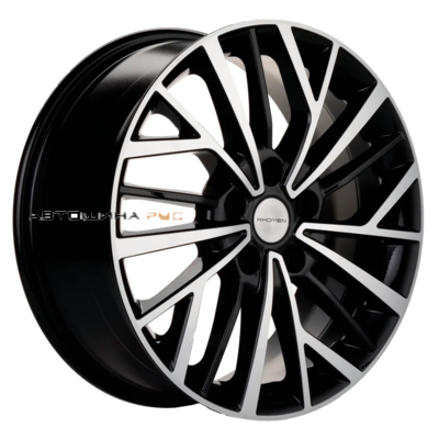 Khomen Wheels 7x17/5x114,3 ET48 D67,1 KHW1717 (Kia K5) Black-FP