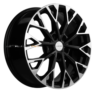 Khomen Wheels 7x17/5x114,3 ET47 D66,1 KHW1718 (Nissan Juke F15 [14..20]) Black-FP